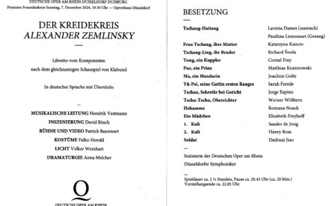 Prohgrammzettel