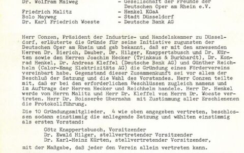 Gründungsprotokoll 16 01 1976