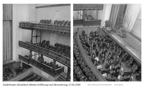 Stadttheater Düsseldorf 1944