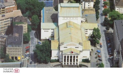 Stadttheater Duisburg Luftbild