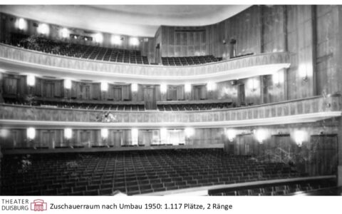 Stadttheater Duisburg Saal 1950