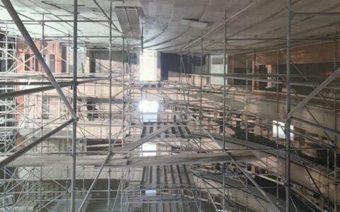 -Umbau Zuschauersaal 2007
