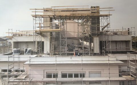 neuer Probensaal entsteht 2007